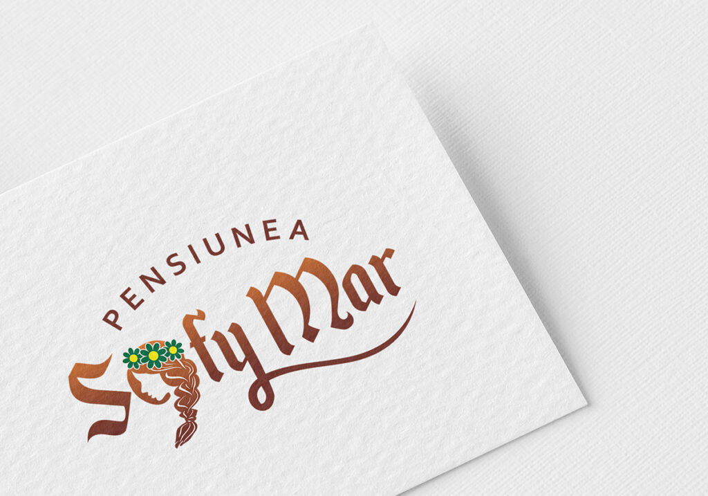 logo design proiecte conceptie grafica pensiunea sofy mar cazare bucovina manastirea humorului