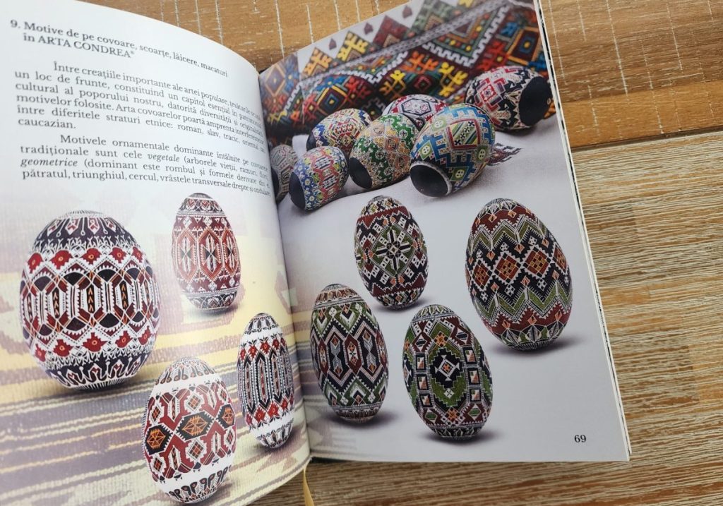 Album și materiale grafice realizate pentru Muzeul Ouălor Lucia Condrea Moldovița